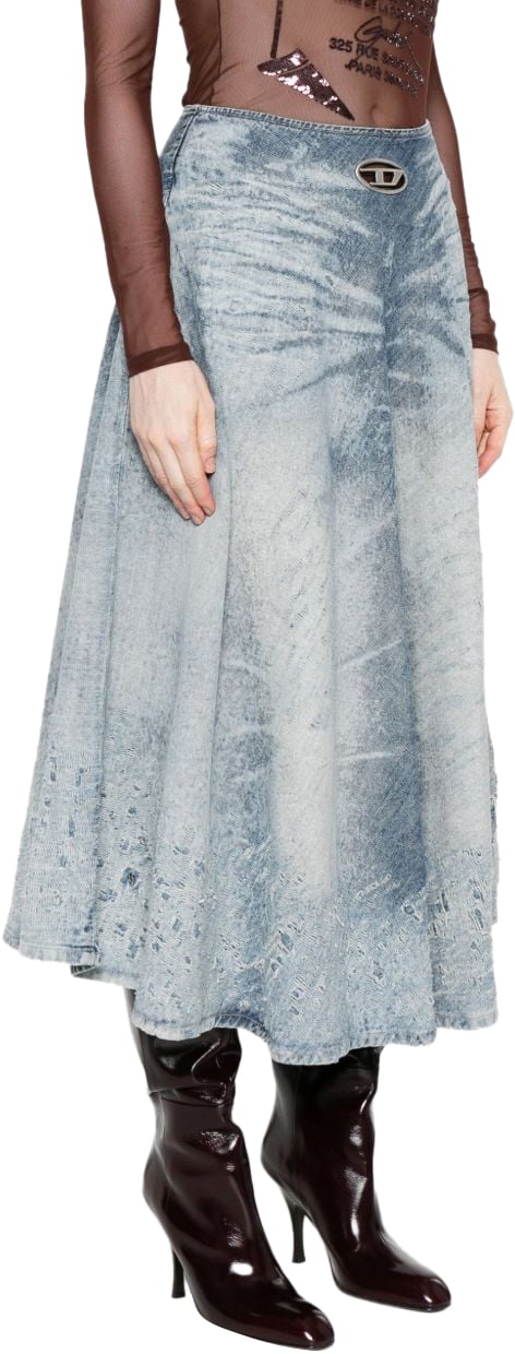 Diesel Skirts Blue Blauw