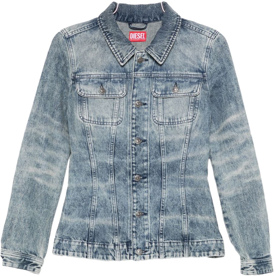 Diesel Jackets Blue Blauw