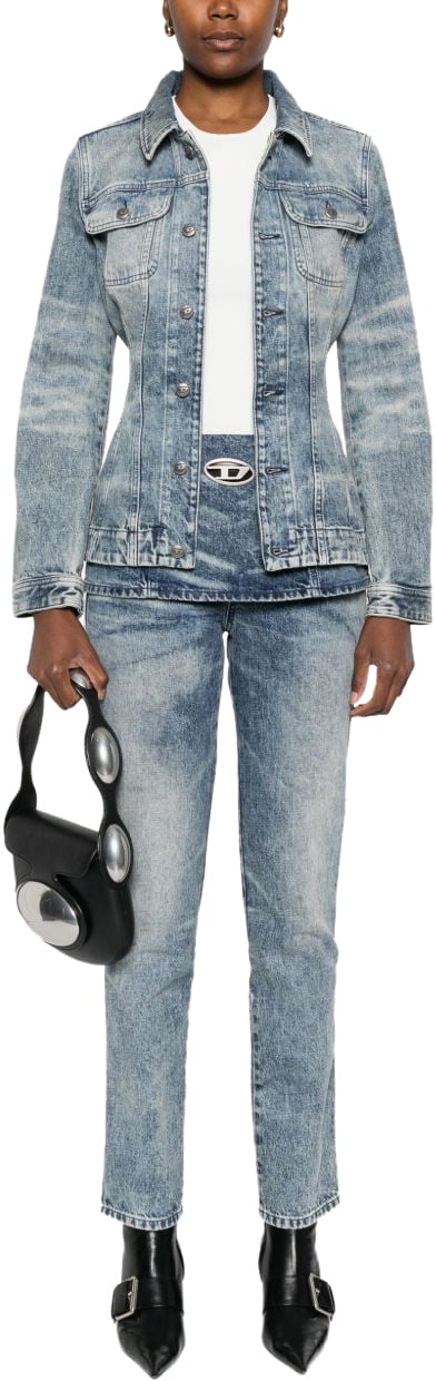 Diesel Jackets Blue Blauw