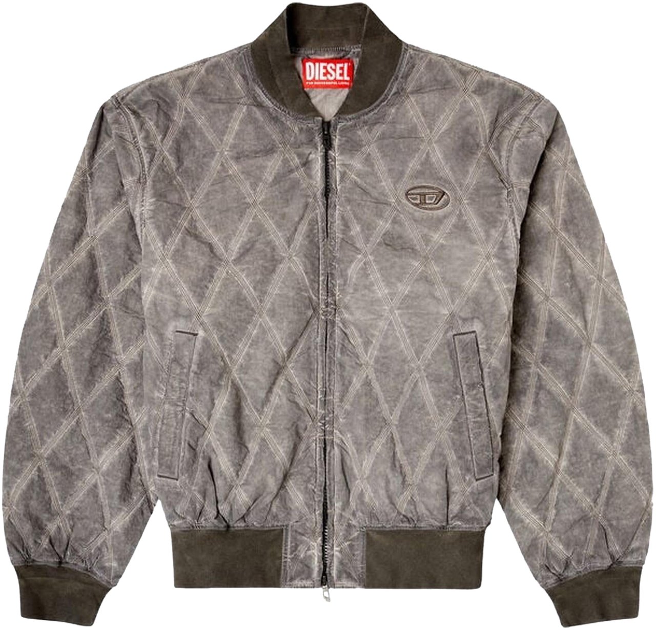 Diesel Heren J-Type-Treat Jacket Grijs