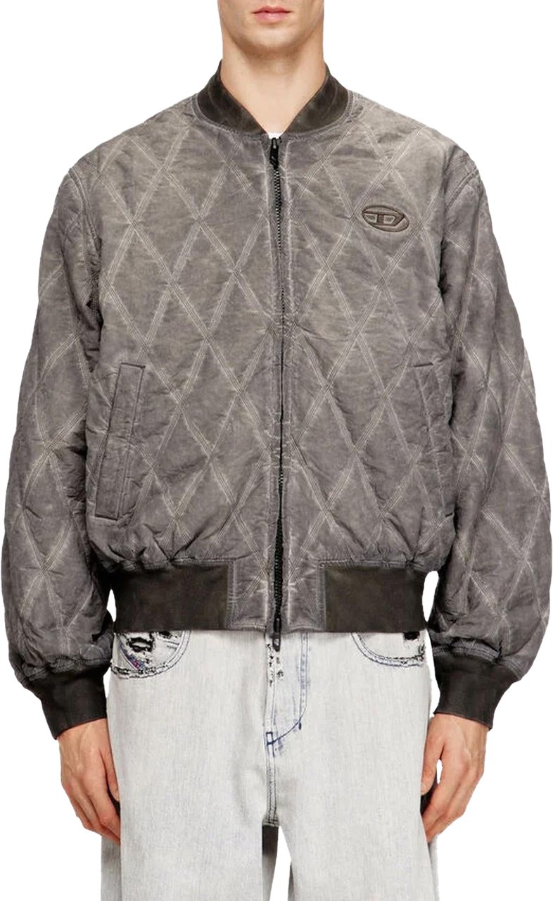 Diesel Heren J-Type-Treat Jacket Grijs