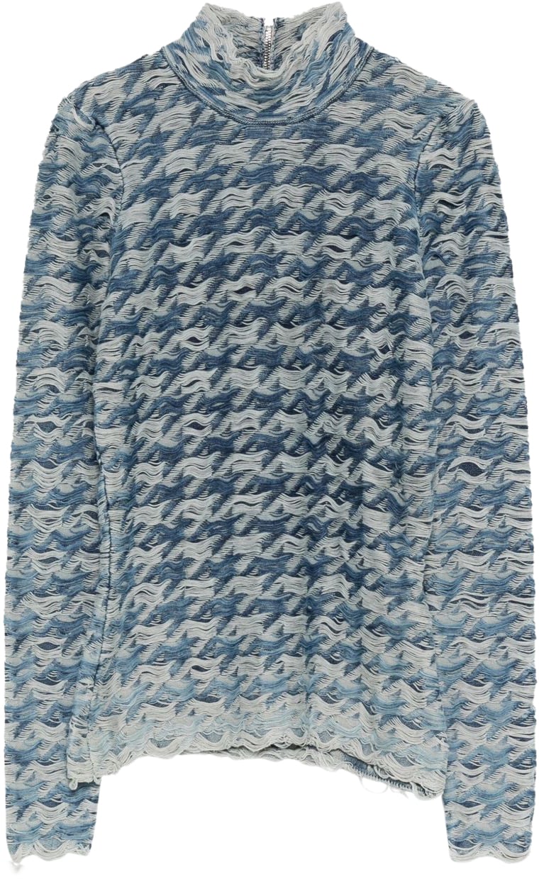 Diesel Top Blue Blauw