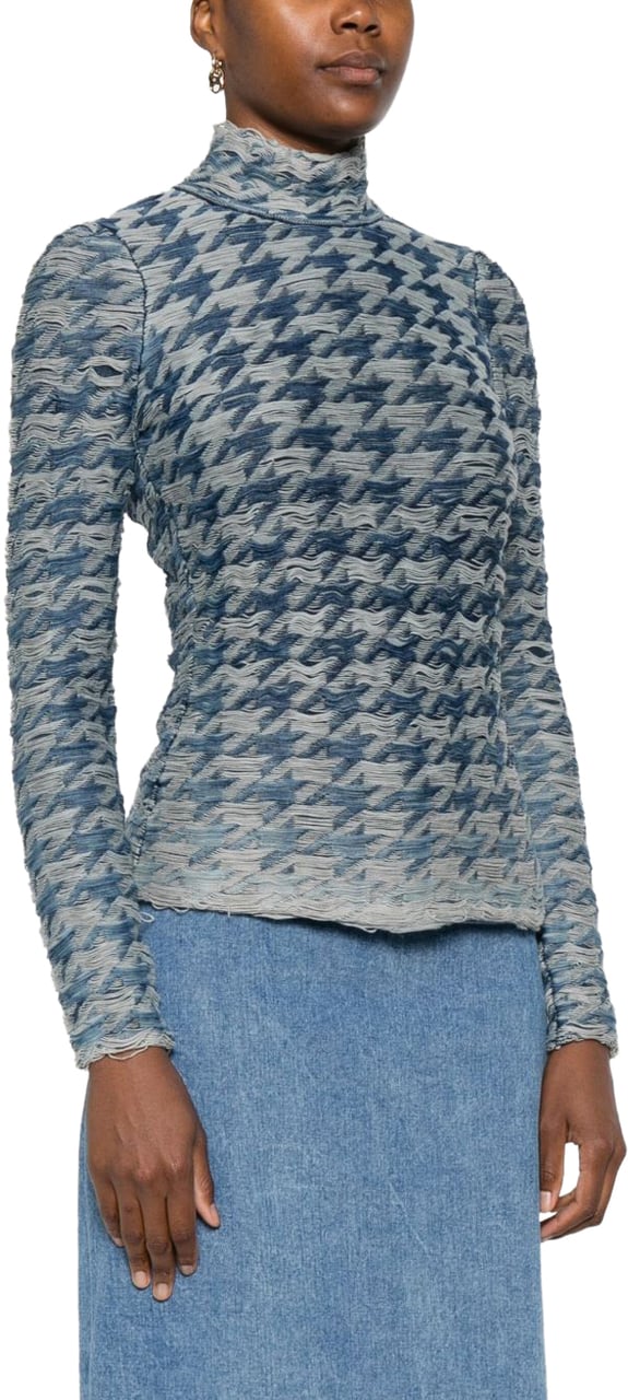 Diesel Top Blue Blauw