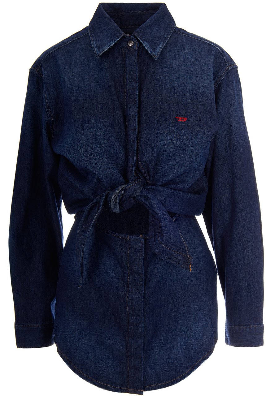 Diesel Dresses Blue Blauw