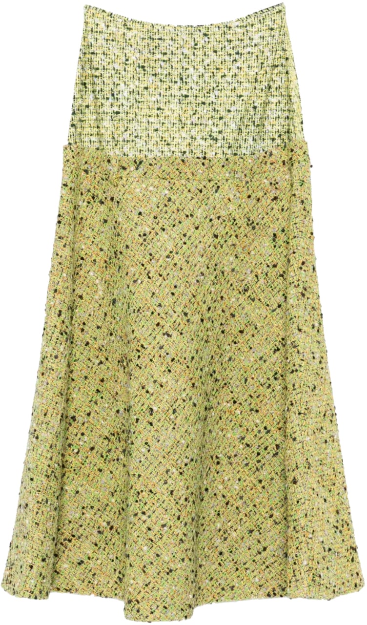 Diesel Grace Mix Skirt Green Groen