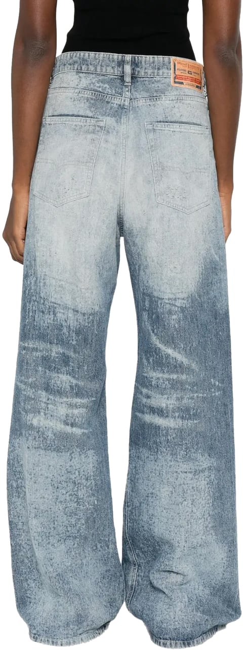 Diesel 1996 D Sire Fsh Denim Pants Light Blue Blauw