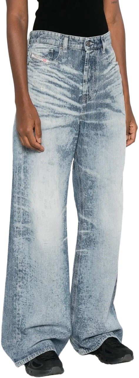 Diesel 1996 D Sire Fsh Denim Pants Light Blue Blauw