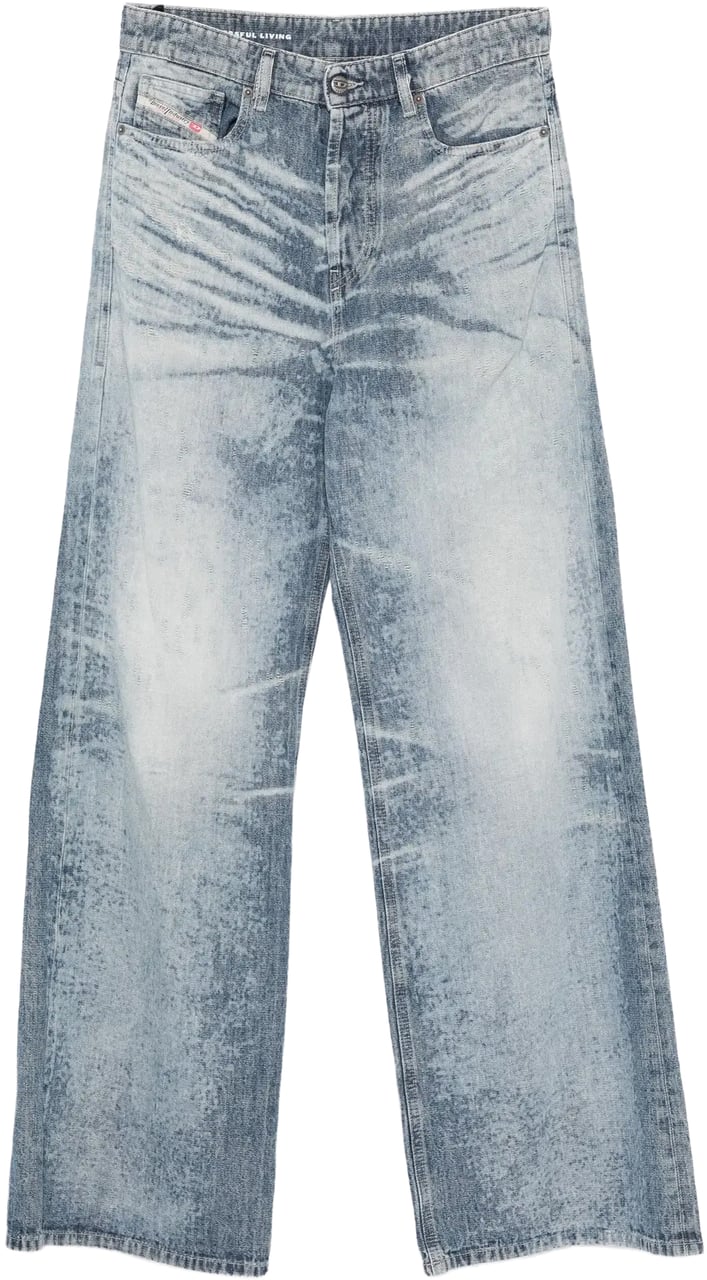 Diesel 1996 D Sire Fsh Denim Pants Light Blue Blauw