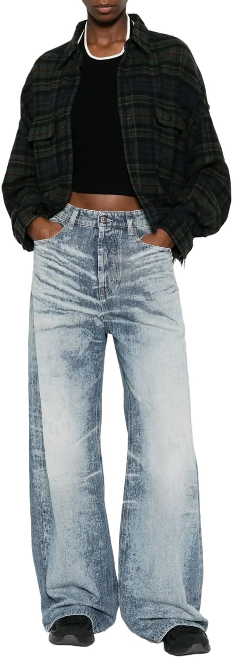 Diesel 1996 D Sire Fsh Denim Pants Light Blue Blauw