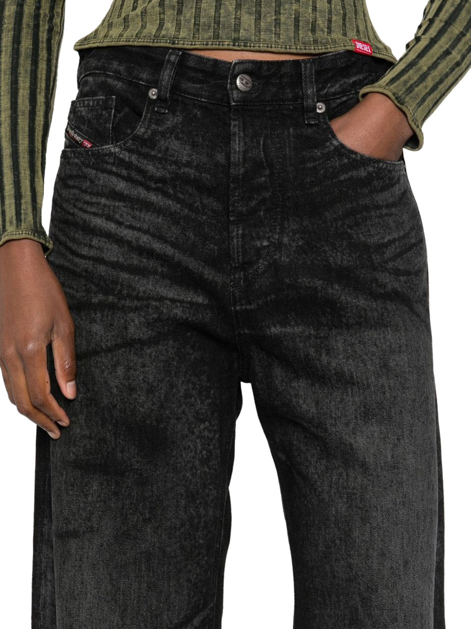 Diesel Jeans Black Zwart