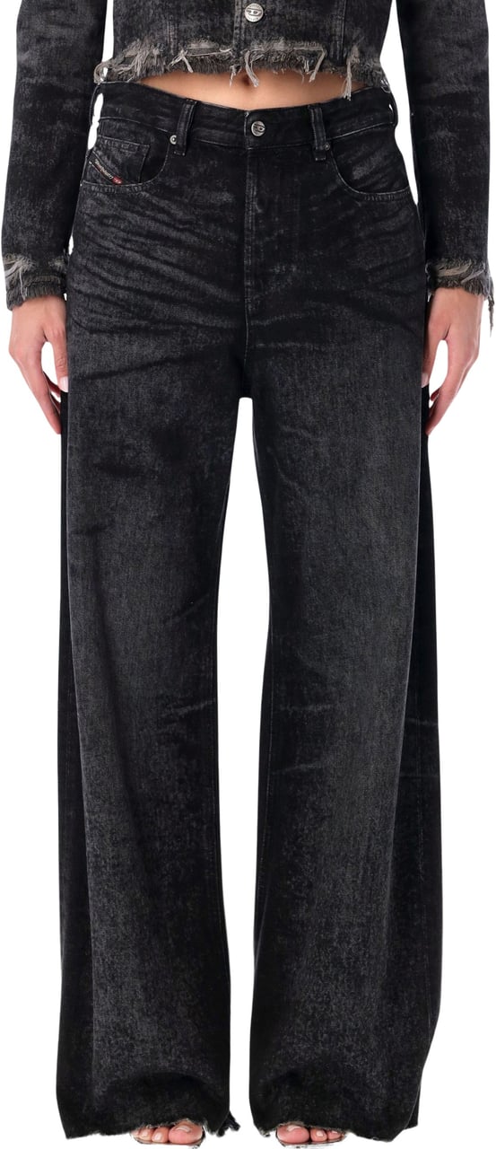 Diesel 1966 D-Sire Jeans Nero Zwart
