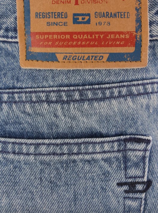 Diesel 1978 D Akemi Fsh Denim Pants Blue Blauw