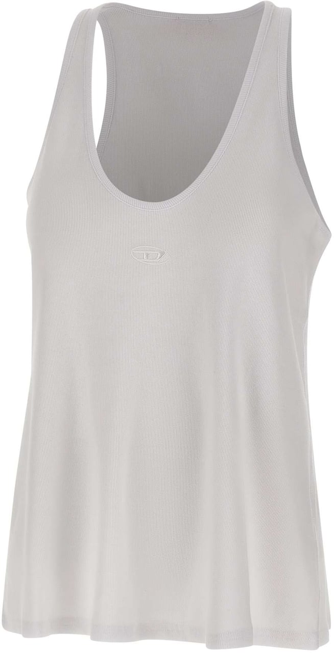 Diesel Top White Wit