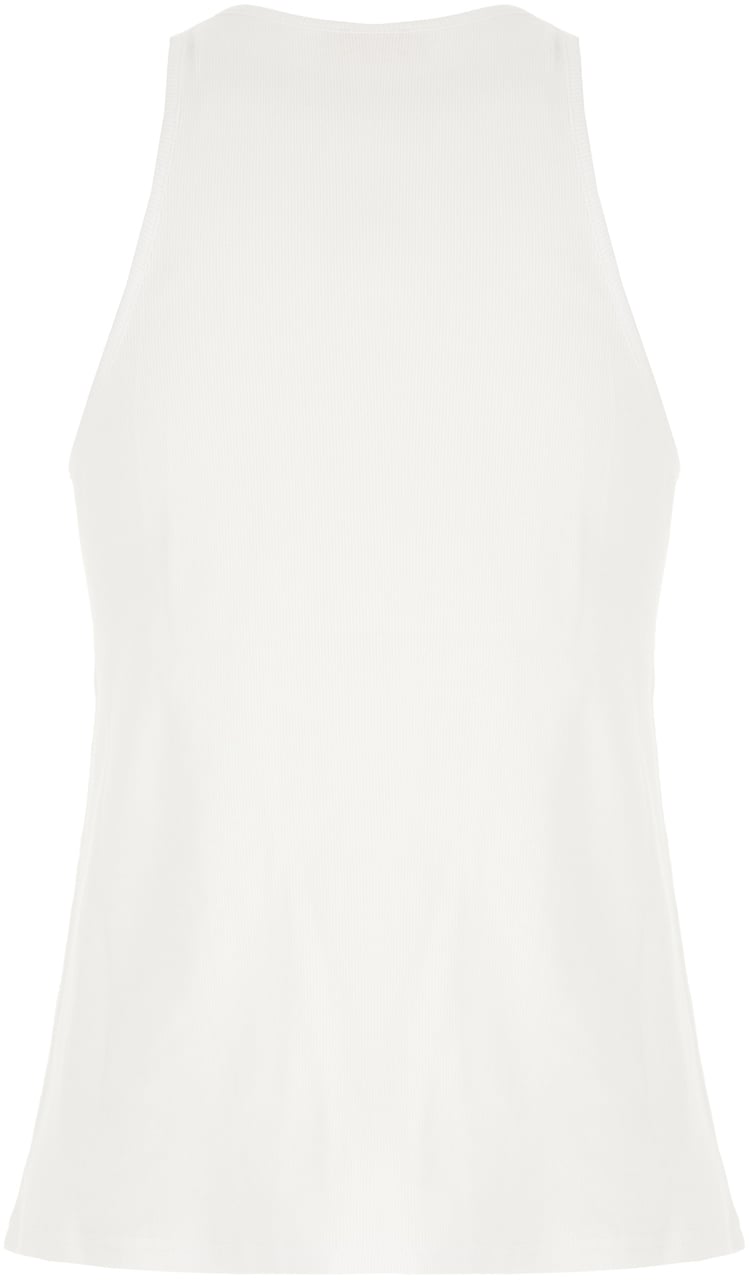 Diesel White cotton top Wit