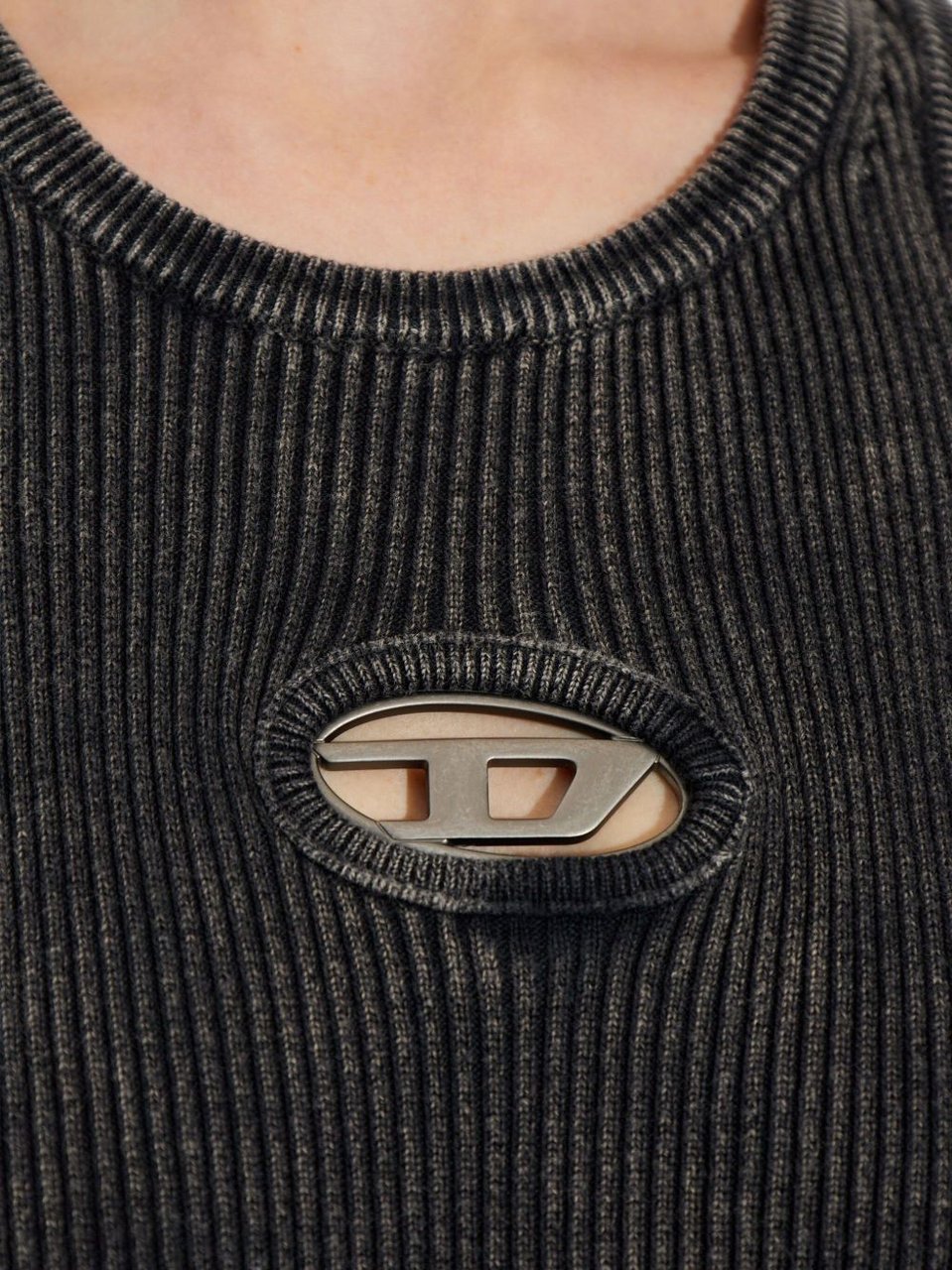 Diesel Dresses Grey Donkergrijs