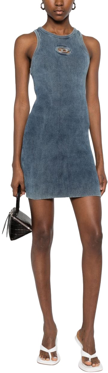 Diesel Dresses Blue Blauw