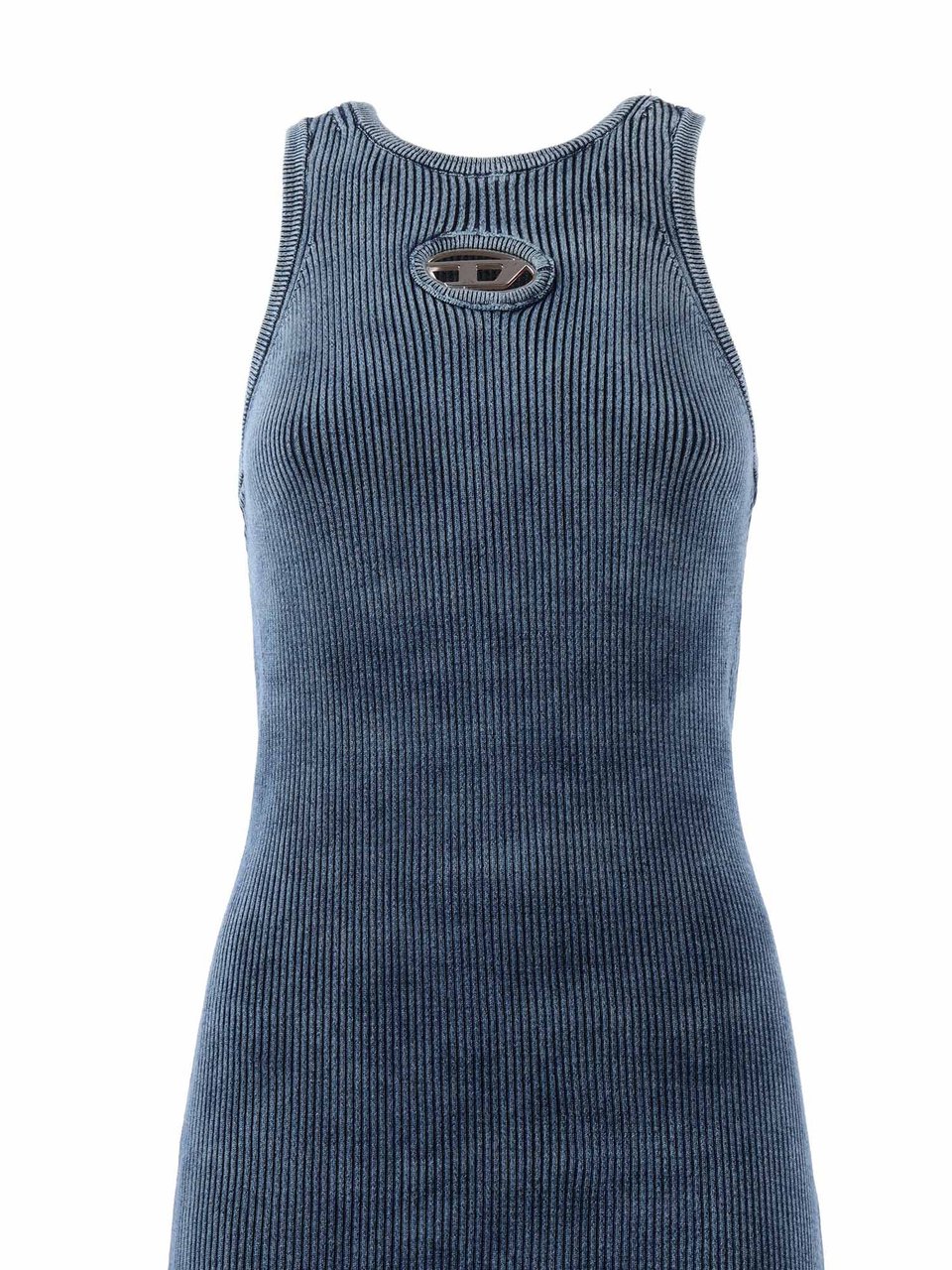 Diesel M-Anchorage Sl Knit Mini Dress Groen