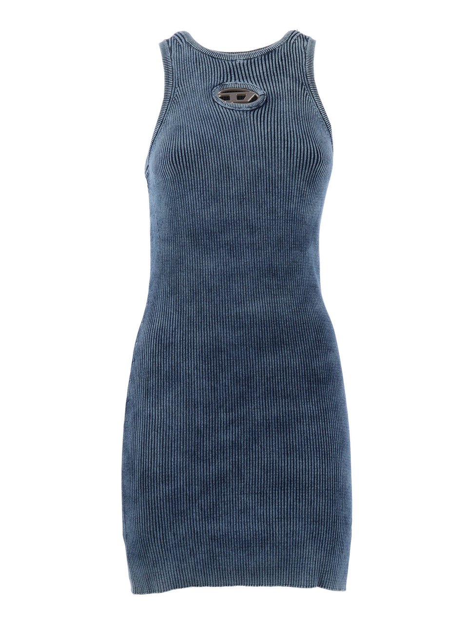 Diesel M-Anchorage Sl Knit Mini Dress Groen