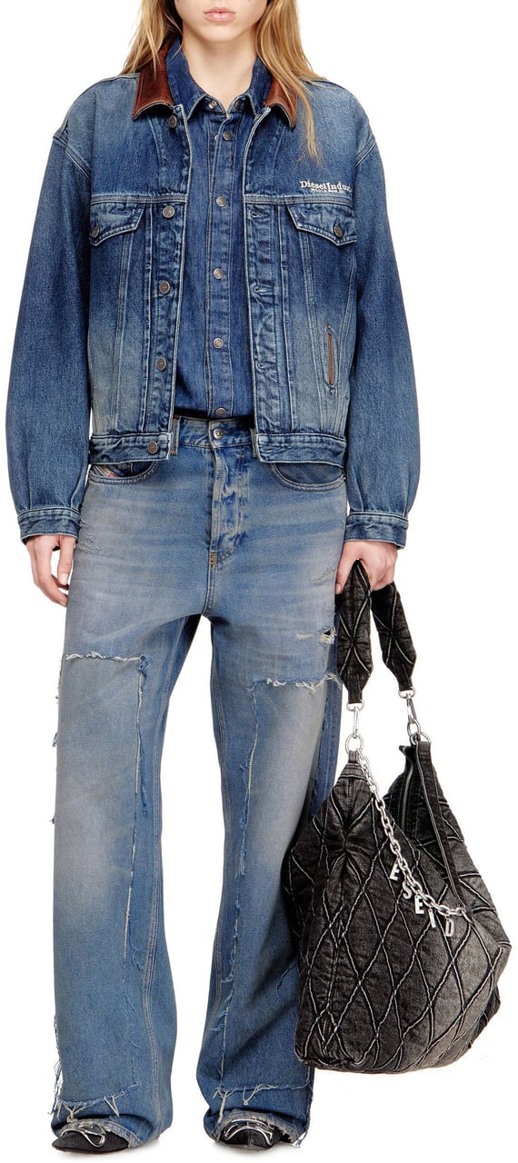 Diesel D-Denver S1 Jas Blauw