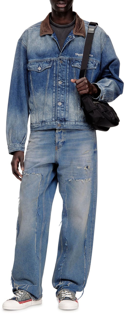 Diesel D-Denver S1 Jas Blauw