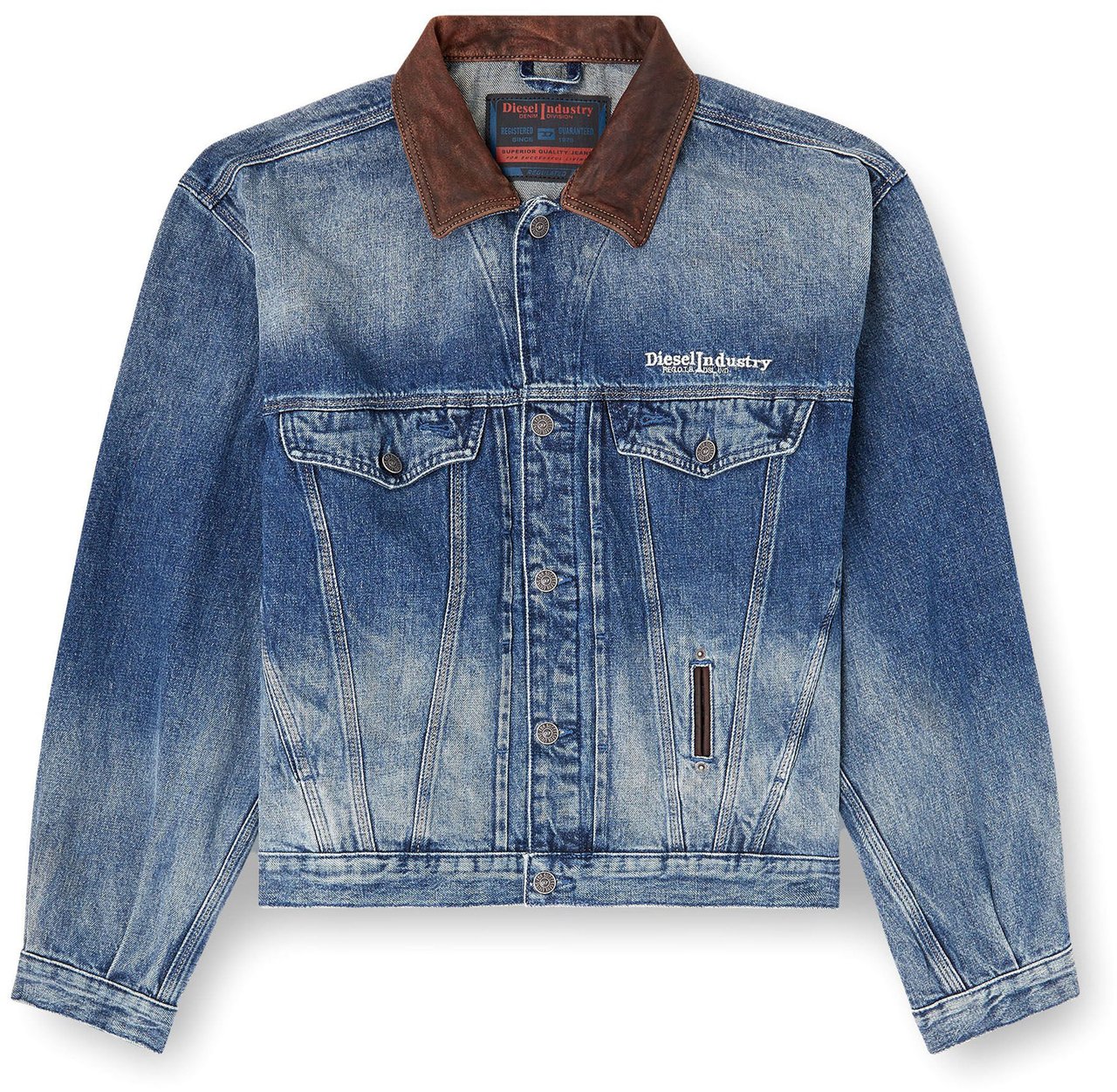 Diesel D-Denver S1 Jas Blauw
