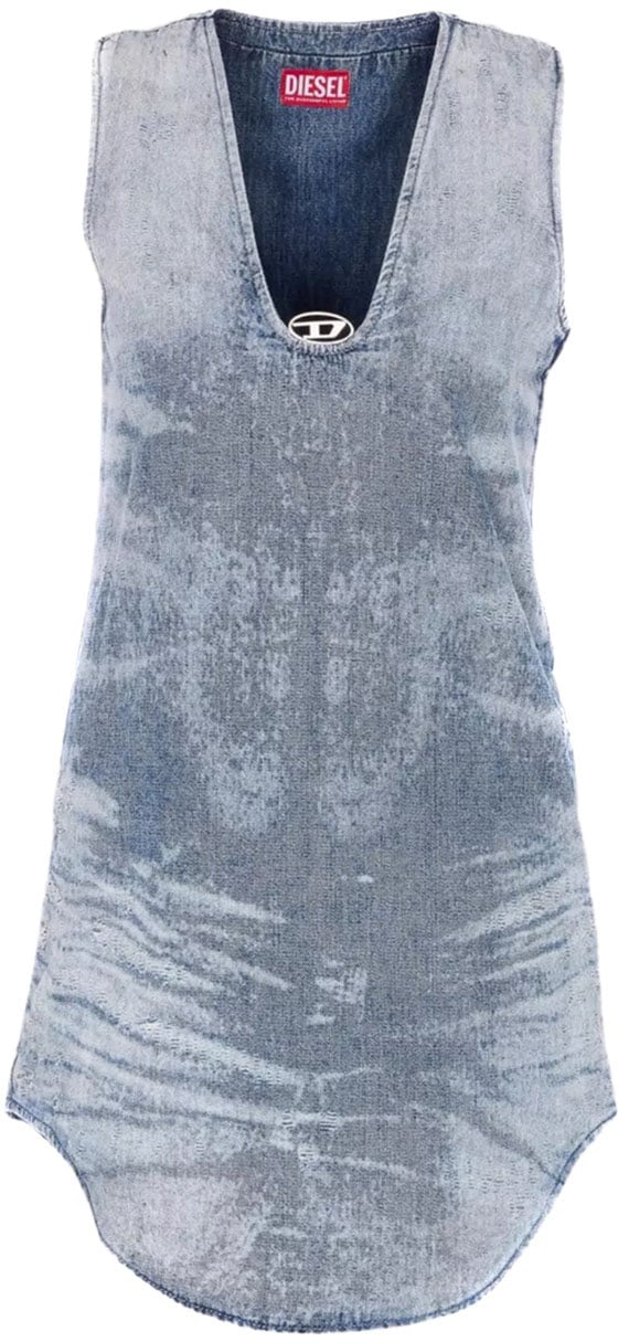 Diesel Dresses Blue Blauw