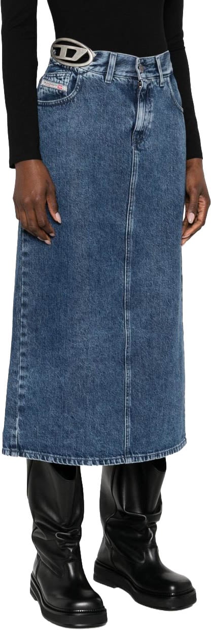Diesel Skirts Navy Blauw