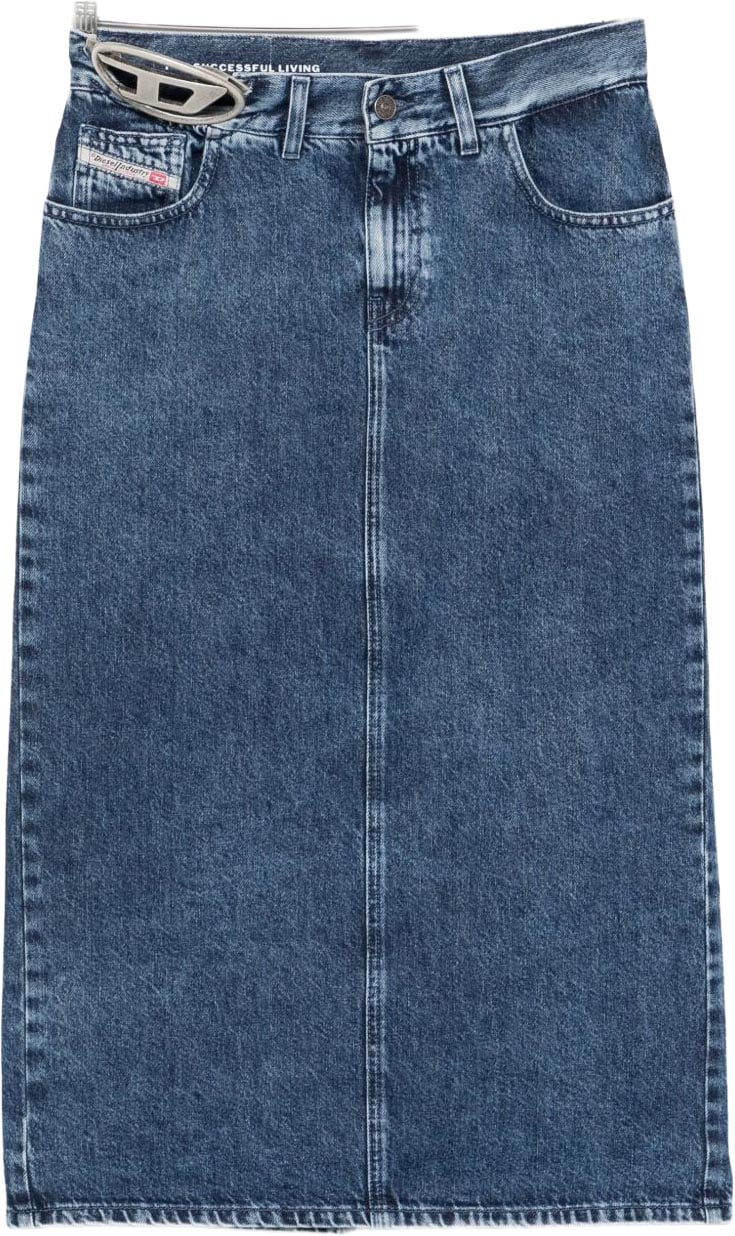 Diesel Skirts Navy Blauw