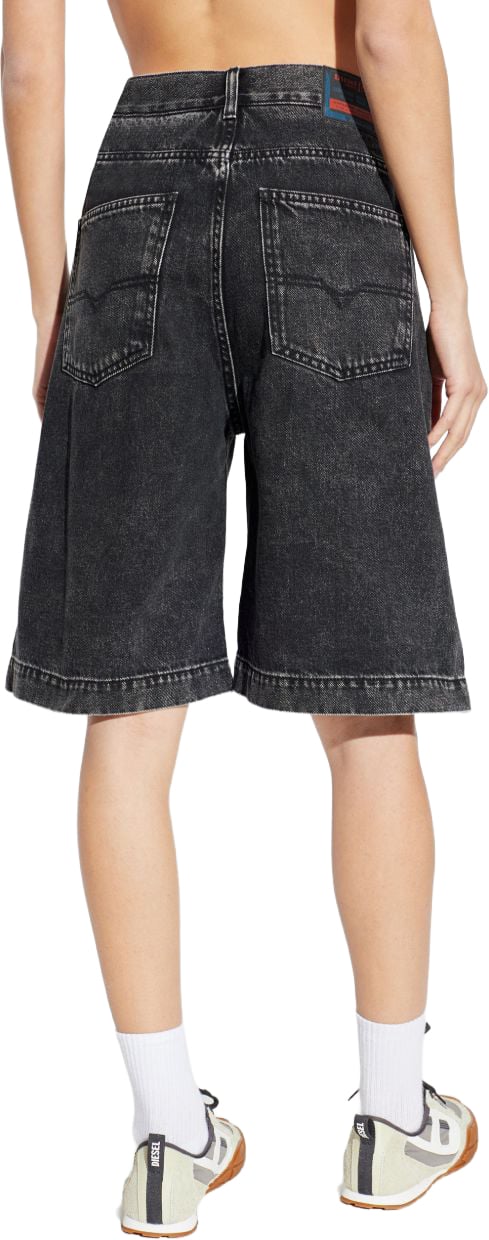 Diesel Shorts Black Donkergrijs