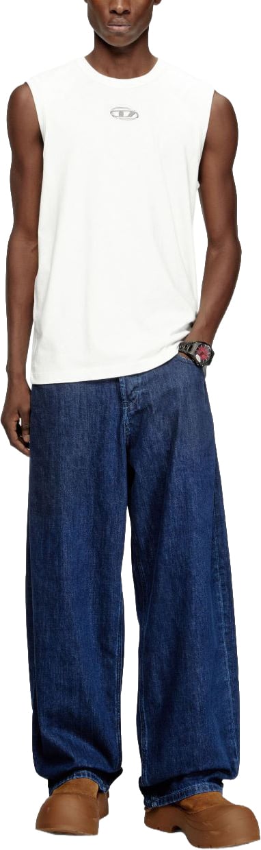 Diesel Top White Wit