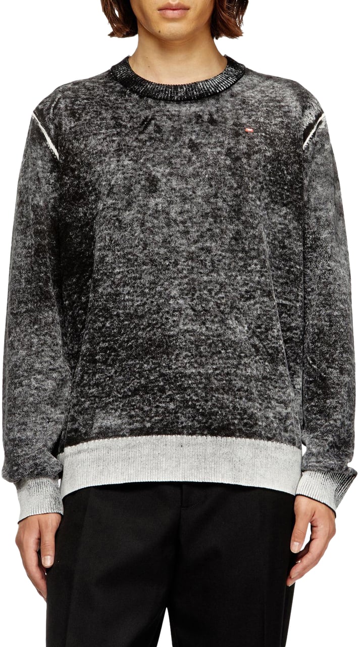 Diesel Heren K-Laurent Knitwear Zwart