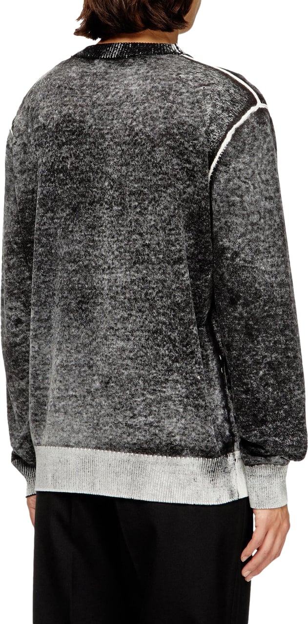 Diesel Heren K-Laurent Knitwear Zwart