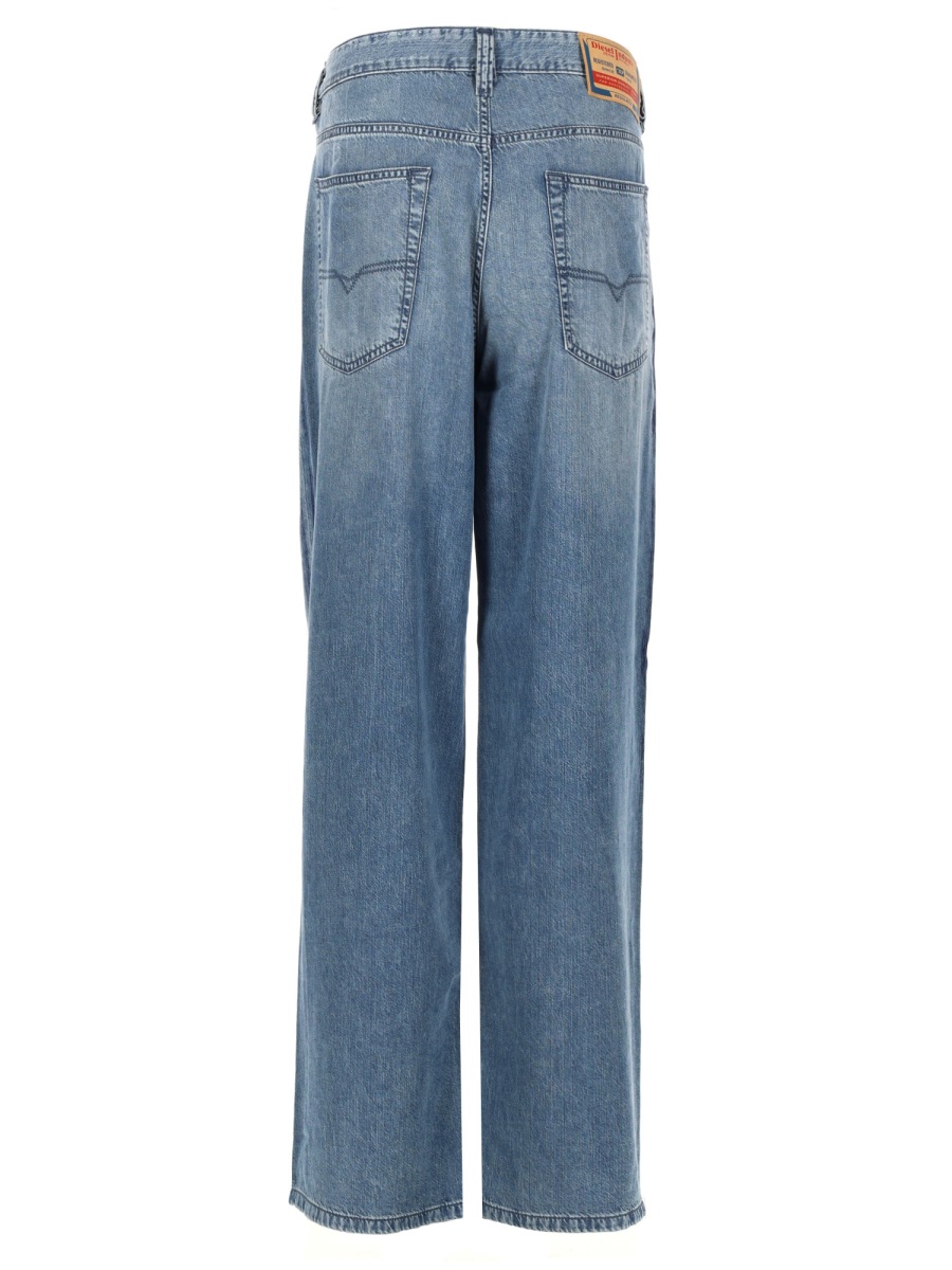 Diesel Blue 2001 D-Macro-S7 Jeans Blauw