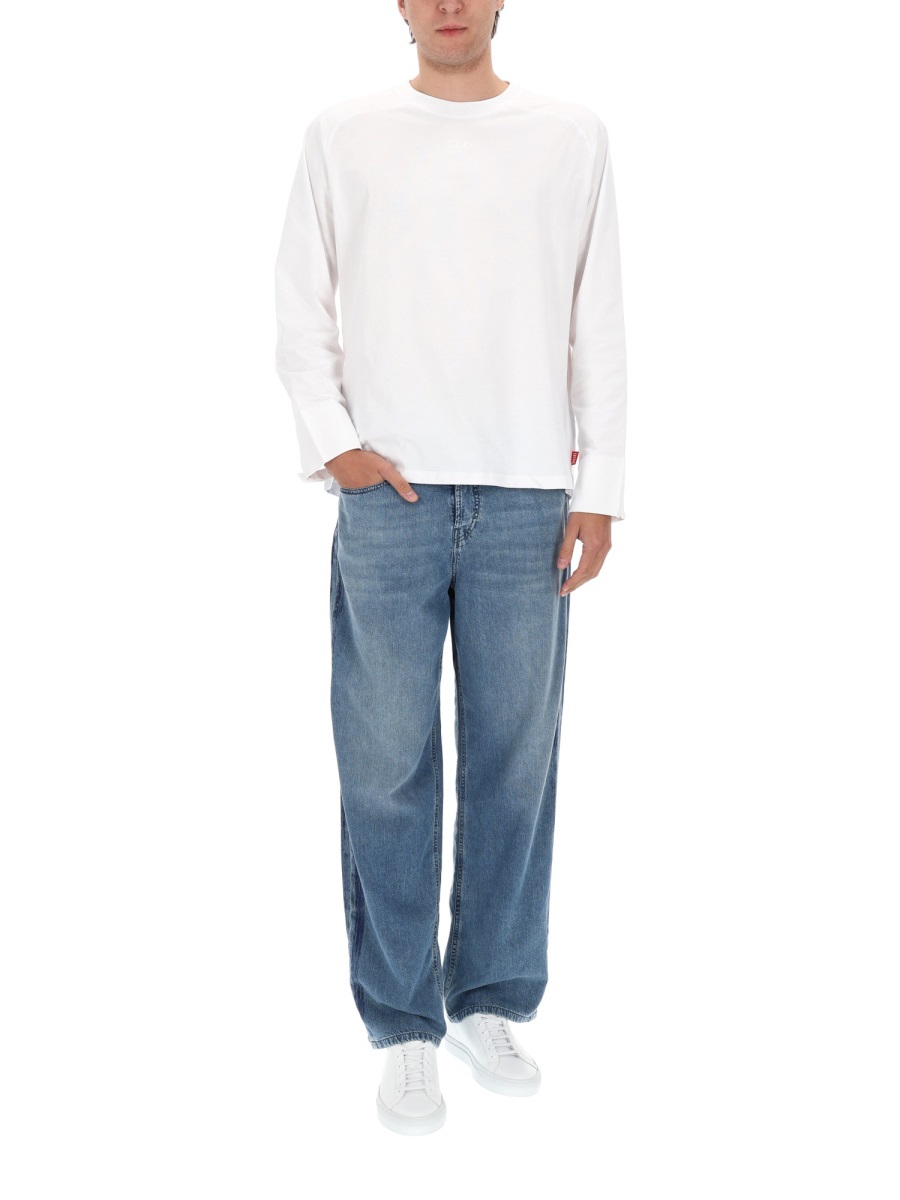 Diesel Blue 2001 D-Macro-S7 Jeans Blauw