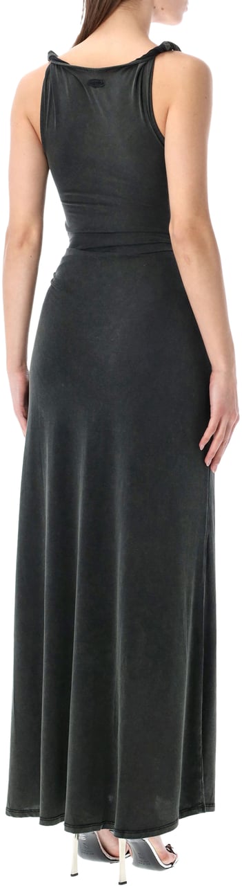 Diesel Diesel D-Estiga-S1 maxi dress Zwart