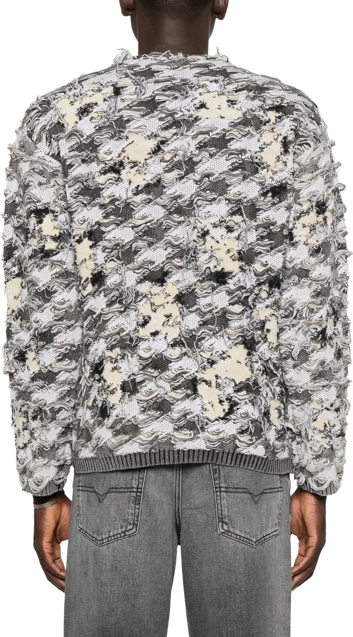 Diesel K Valbor Cardigan Multi Color Divers