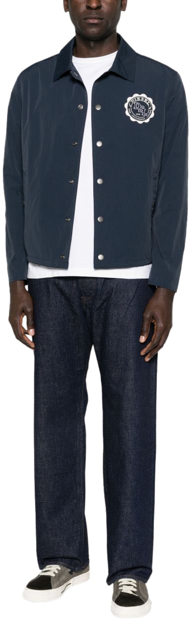 Diesel Jackets Marine Blauw