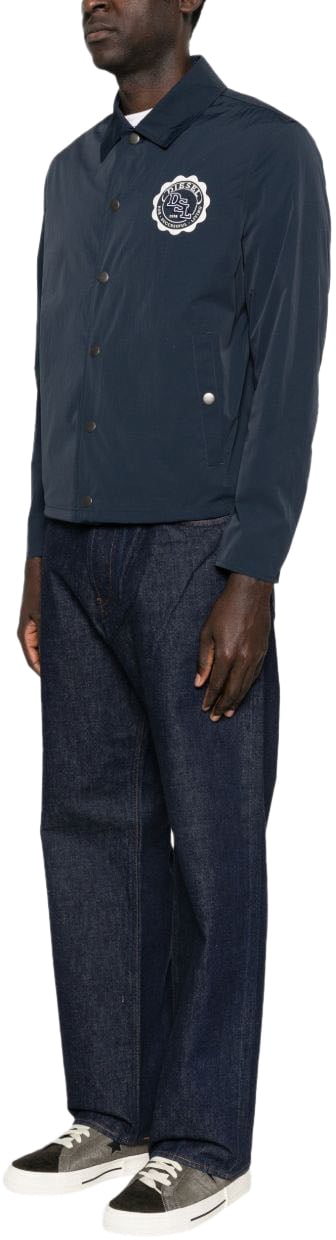 Diesel Jackets Marine Blauw