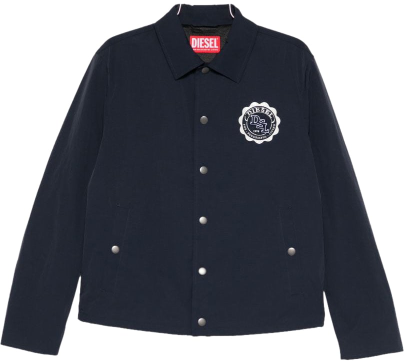 Diesel Jackets Marine Blauw