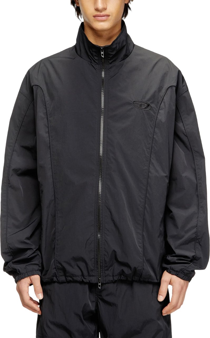 Diesel Black J Five Wrd Akad Jacket Zwart