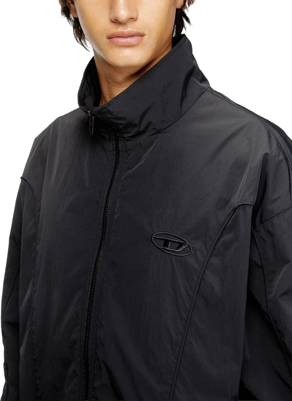 Diesel Black J Five Wrd Akad Jacket Zwart