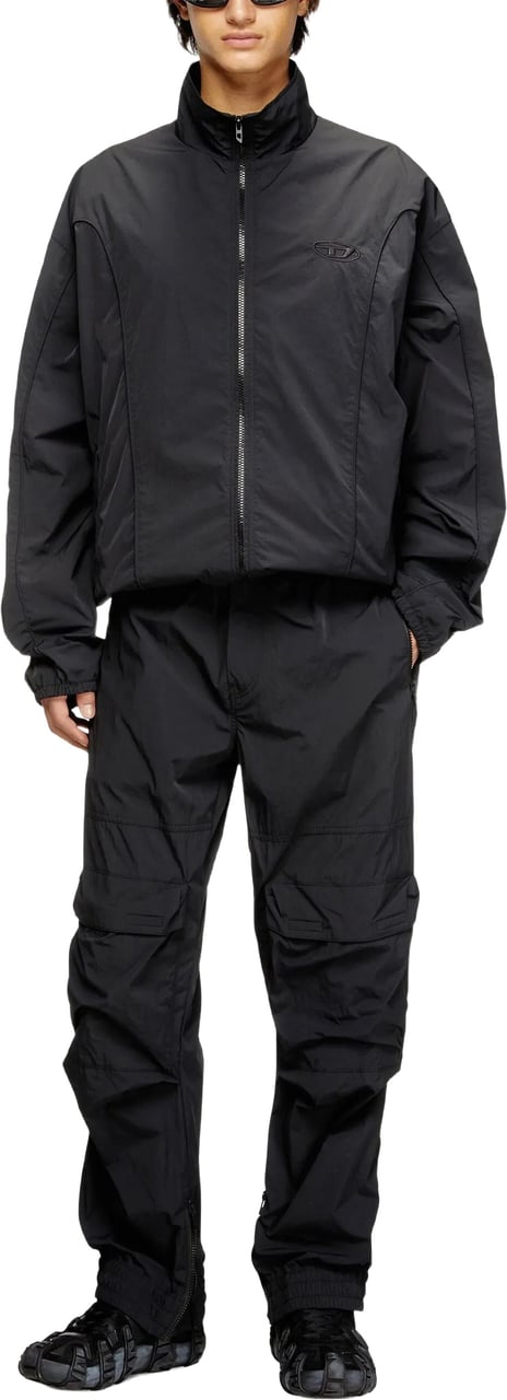 Diesel Black J Five Wrd Akad Jacket Zwart