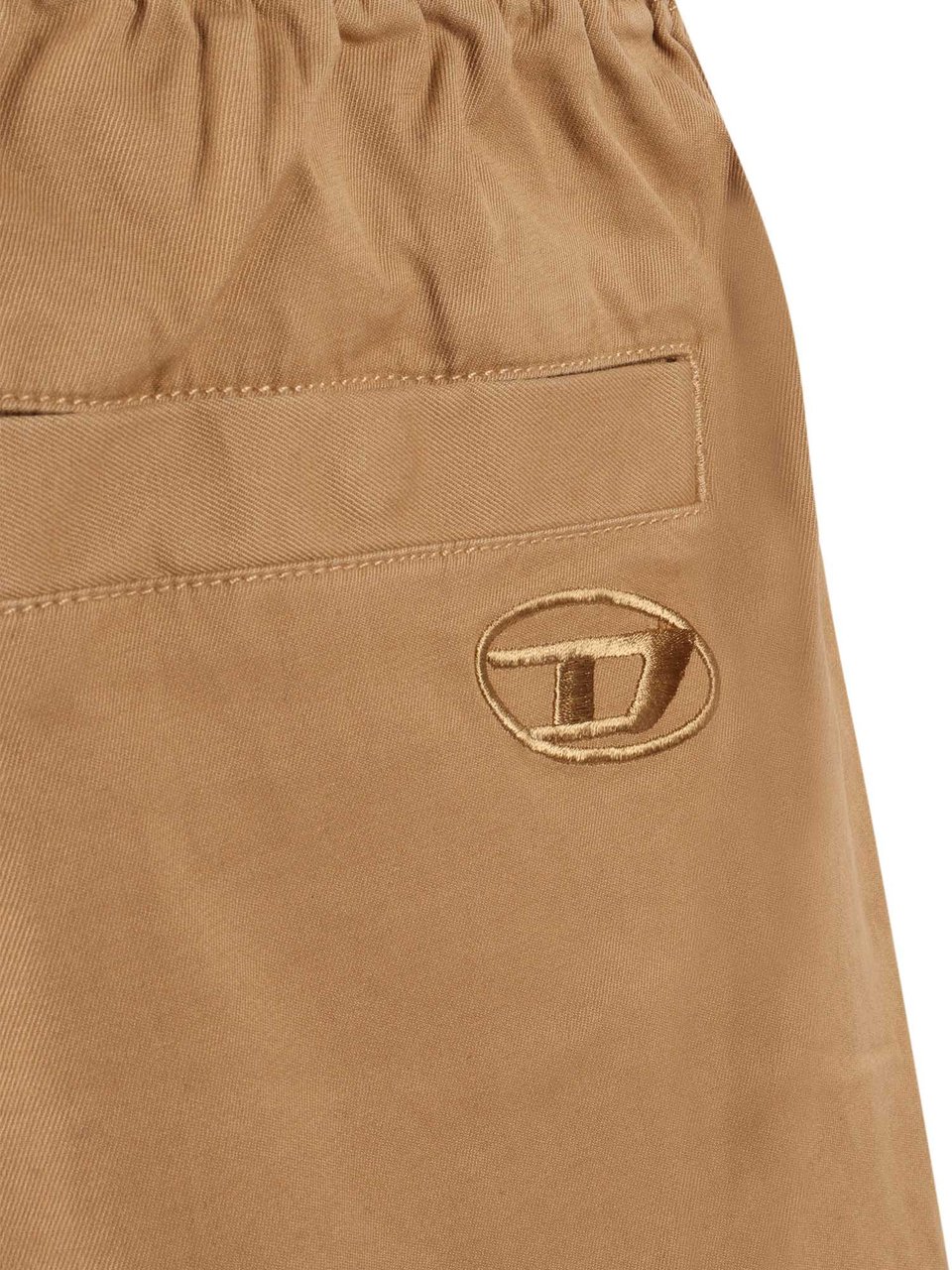 Diesel Brown P-Beeck Short Shorts Neutraal
