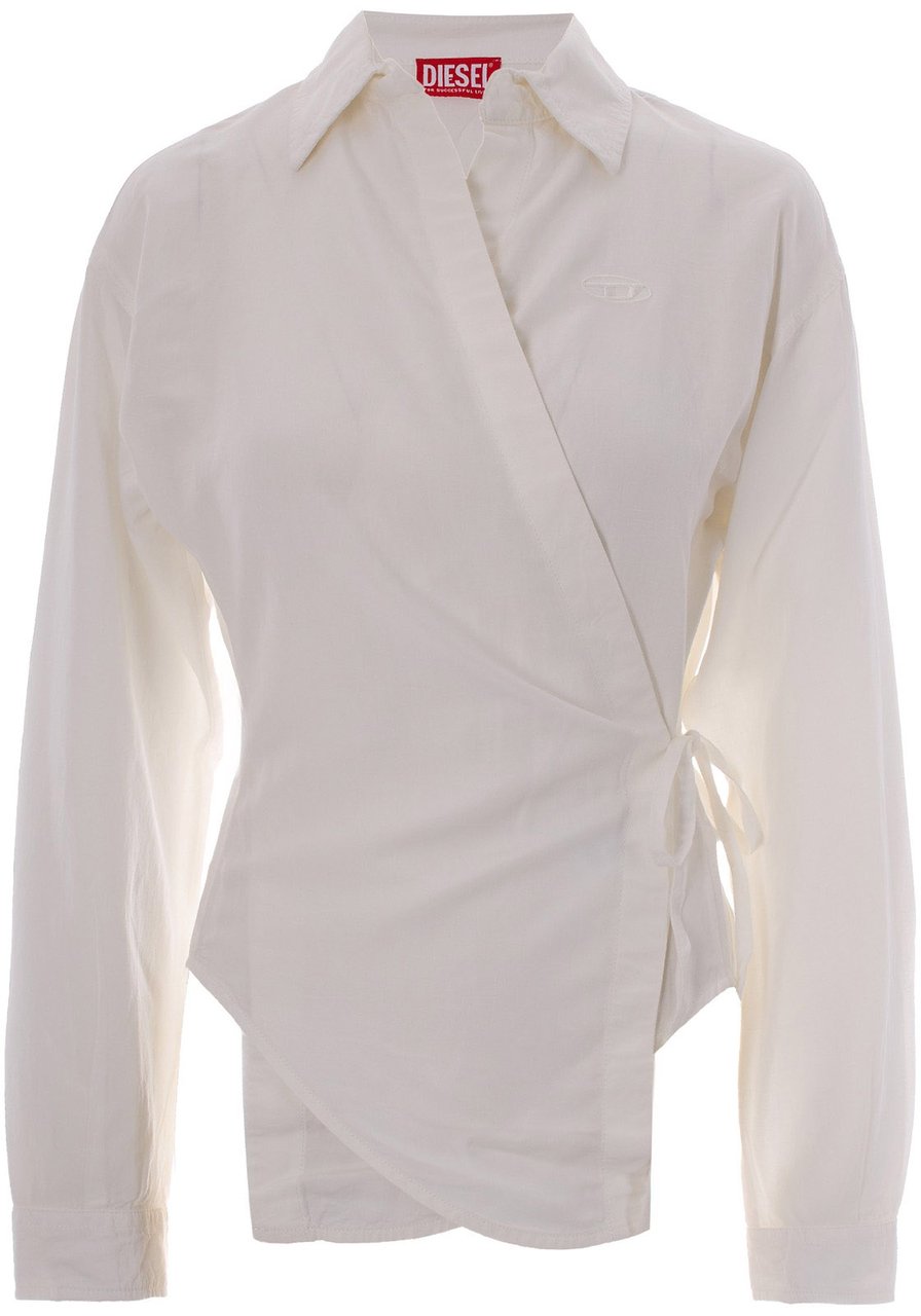 Diesel Shirts White Wit