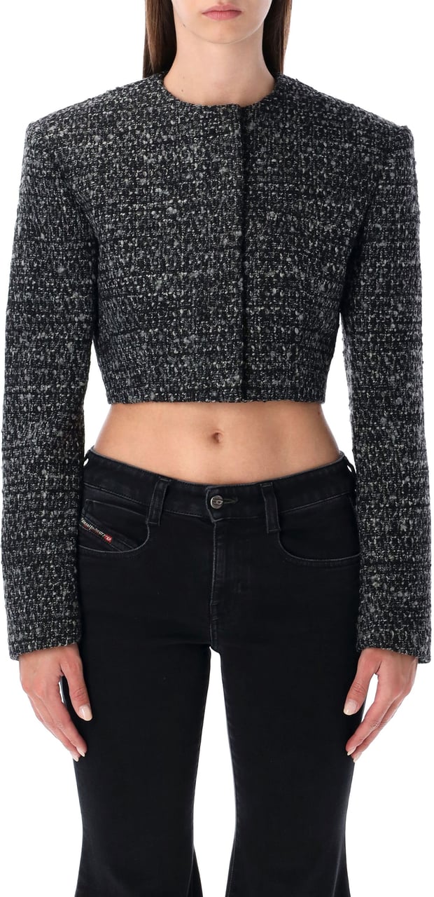 Diesel G-Crop Jacket Grigio Grijs
