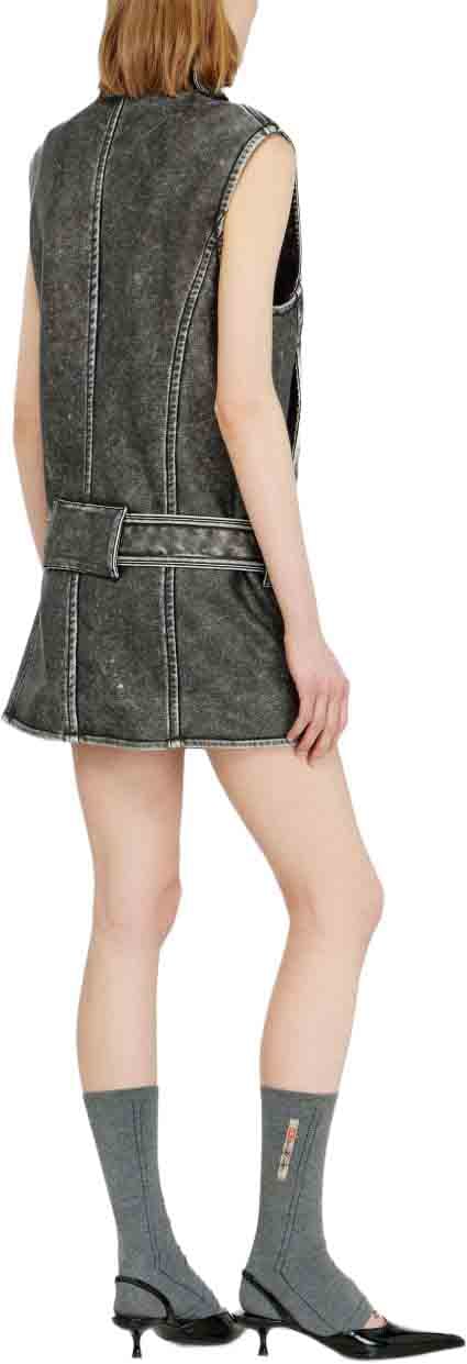 Diesel Dresses Black Donkergrijs