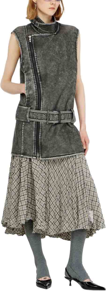 Diesel Dresses Black Donkergrijs