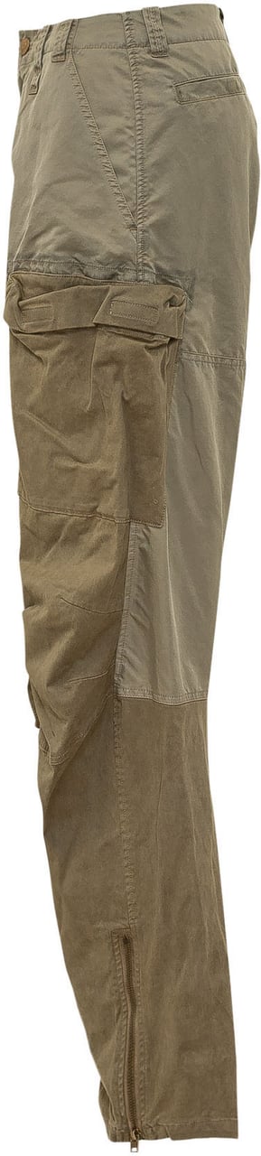 Diesel Pantaloni Arker Cargo con Tasche Taupe