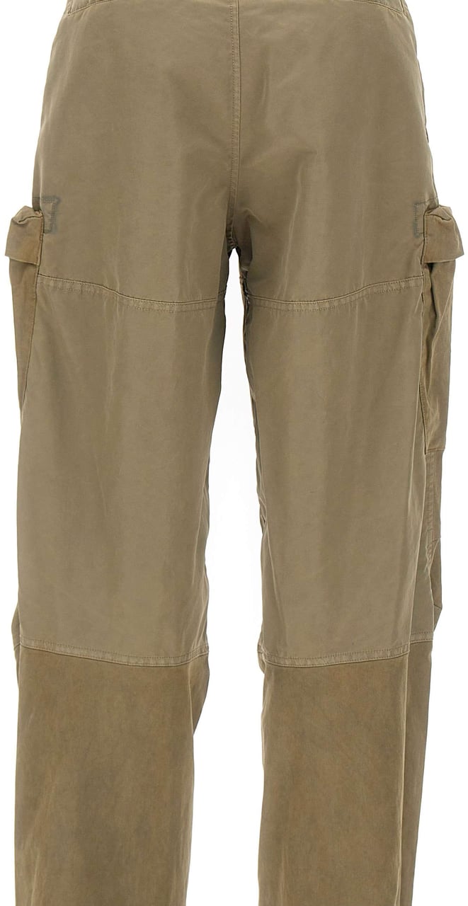 Diesel Trousers Green Donkergroen
