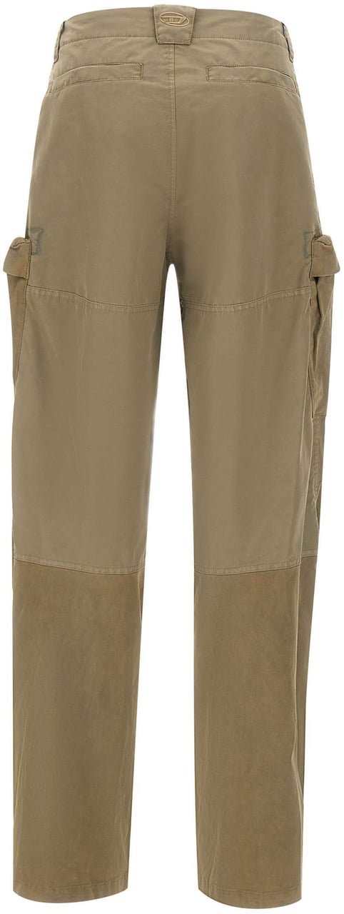 Diesel Trousers Green Donkergroen